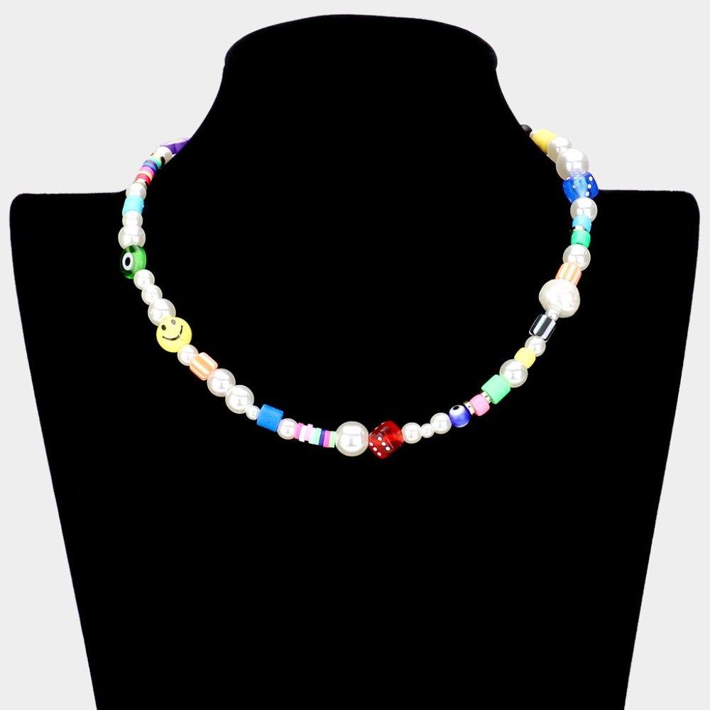 NWT Smiley Evil Eye Yin Yang Dice Chunky B - Picture 3 of 4